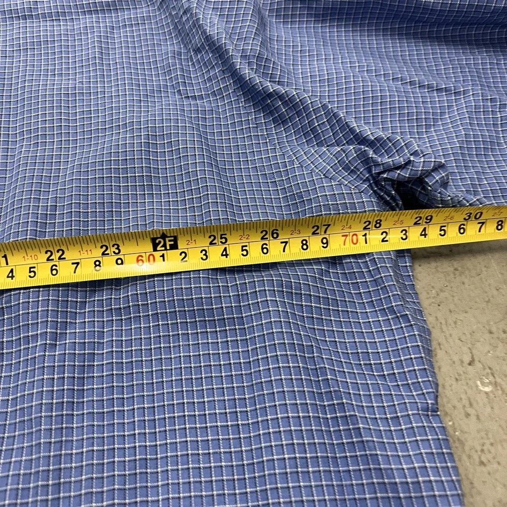 Polo Ralph Lauren Long Sleeve Button-Down Shirt XXL Blue with‎ White Stripes